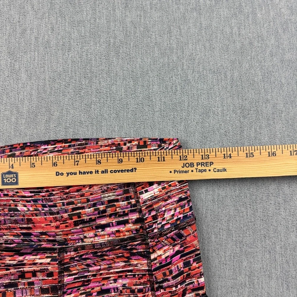 Lululemon Leggings Women 4‎ Orange Flash Pleat Fast Free Tight 25